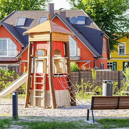 Strandlounge - 5 Sterne-wohnung Mit Xxl-balkon, Wellness & Boddenblick 公寓